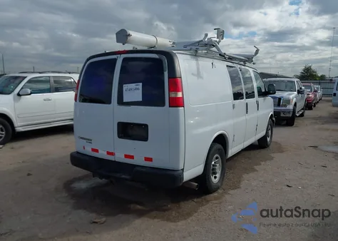 2013 Chevrolet Express 2500 Work Van from USA, damaged, VIN 1GCWGFCA2D1142282